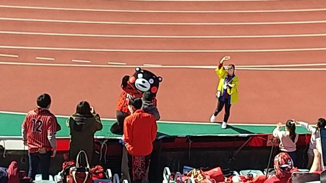 开云官网-萌萌萌！熊本熊观战日本联赛最后一个比赛日