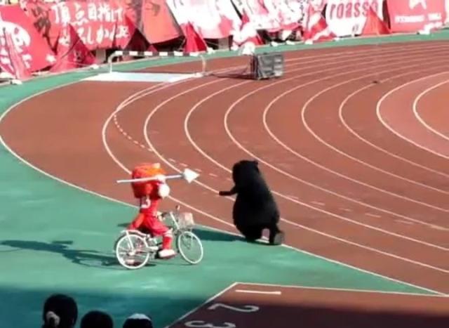 开云官网-萌萌萌！熊本熊观战日本联赛最后一个比赛日