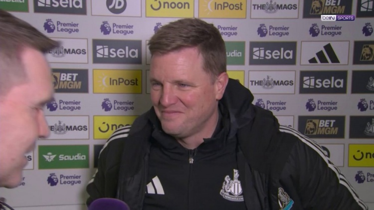 开云体育下载-埃迪·豪：雅各布·拉姆塞的红牌过于严厉 绝杀取胜将被长久铭记